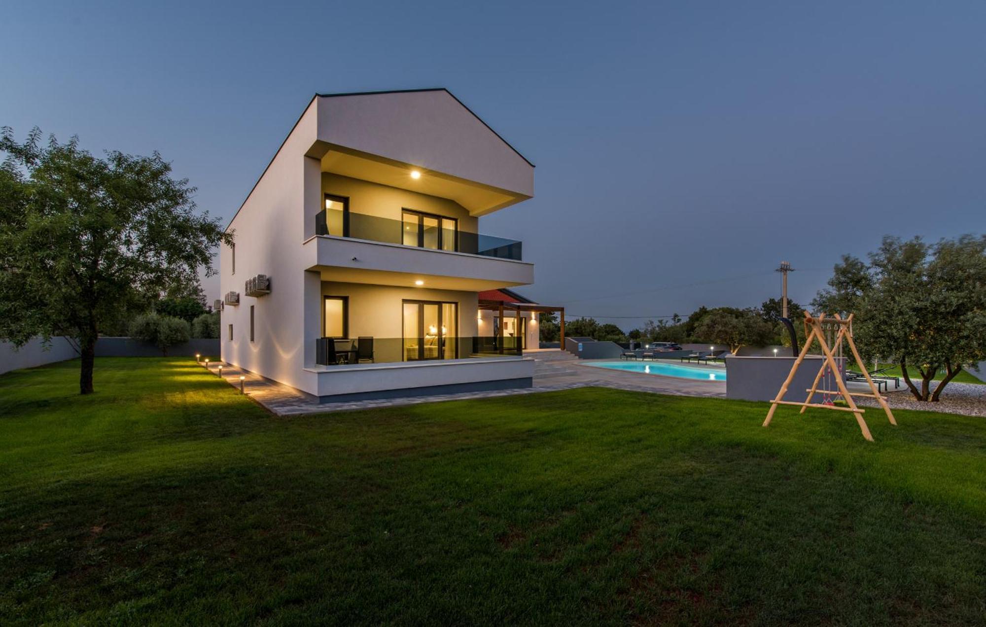 Villa Posidonia Near Pula With Sea View And Surrounded By Olive Trees Krnica Luaran gambar
