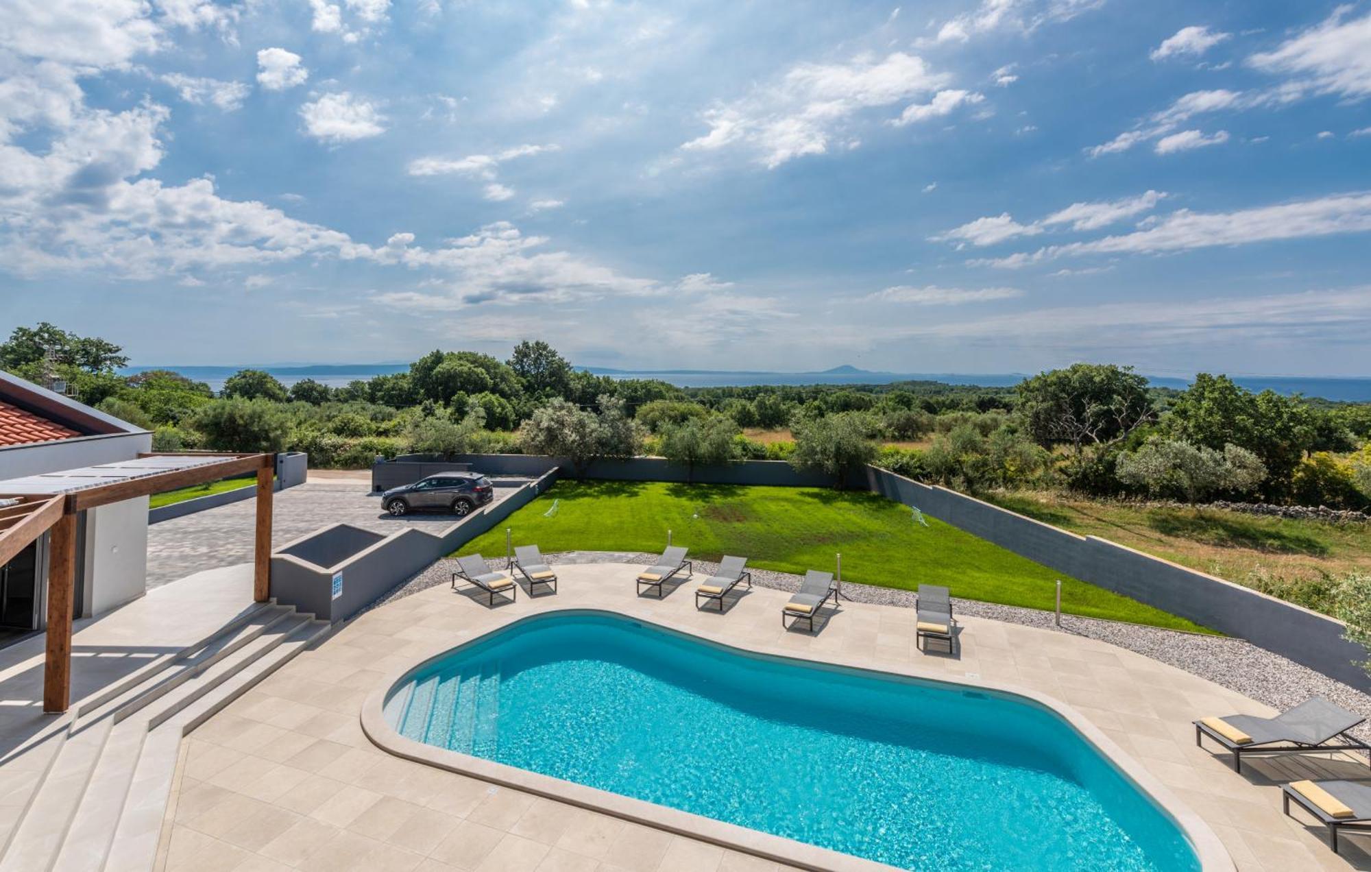 Villa Posidonia Near Pula With Sea View And Surrounded By Olive Trees Krnica Luaran gambar